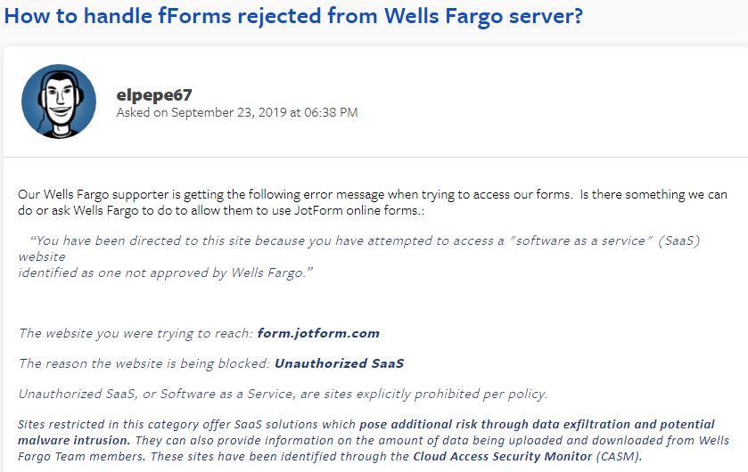 Stripe ACH Integration not working for Wells Fargo